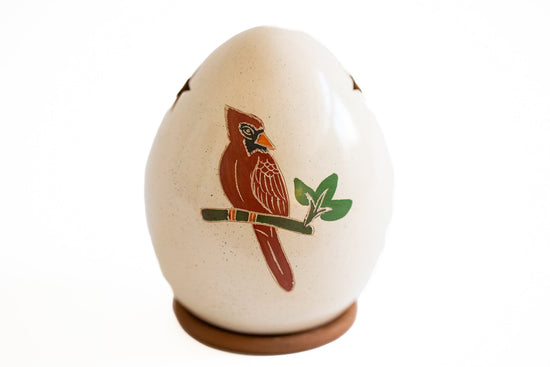 Spring Cardinal Luminary - Saltbox Sash