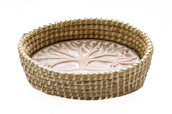 Tree of Life Bread Warmer Basket