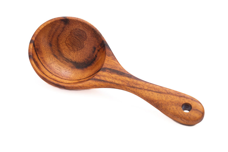 Tropical Hardwood Coffee Scoop - Saltbox Sash