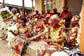 Ugandan Raffia Wall Basket II