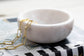 White Gorara Bowl - Saltbox Sash