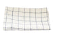 Windowpane Stone Washed Linen Tea Towel